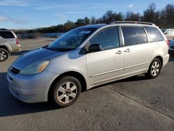 Salvage cars for sale at Brookhaven, NY auction: 2004 Toyota Sienna CE