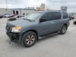 Salvage cars for sale at New Orleans, LA auction: 2013 Nissan Armada SV