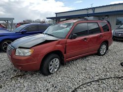 Salvage cars for sale at Wayland, MI auction: 2007 Subaru Forester 2.5X