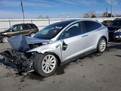 Salvage cars for sale at Littleton, CO auction: 2017 Tesla Model X