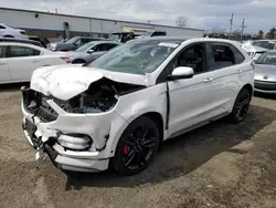 Salvage cars for sale at New Britain, CT auction: 2019 Ford Edge ST