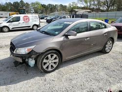 Salvage cars for sale from Copart Fairburn, GA: 2012 Buick Lacrosse Premium