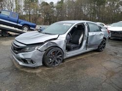 Vehiculos salvage en venta de Copart Austell, GA: 2020 Honda Civic Sport