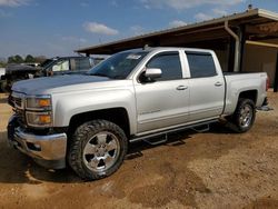 Salvage cars for sale at Tanner, AL auction: 2015 Chevrolet Silverado K1500 LT