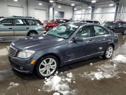 Salvage cars for sale at Ham Lake, MN auction: 2010 Mercedes-Benz C 300 4matic