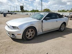 Salvage cars for sale at Miami, FL auction: 2014 Ford Mustang