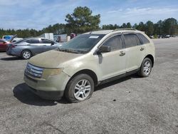 Ford Edge SE salvage cars for sale: 2007 Ford Edge SE