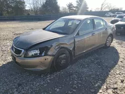 Salvage cars for sale at Madisonville, TN auction: 2010 Honda Accord LX