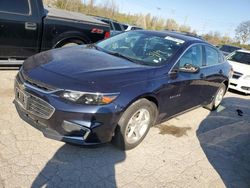 Chevrolet salvage cars for sale: 2018 Chevrolet Malibu LS