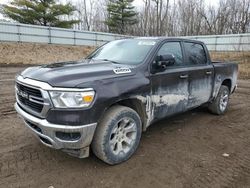 Salvage cars for sale at Davison, MI auction: 2019 Dodge RAM 1500 BIG HORN/LONE Star