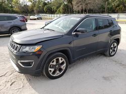 Salvage cars for sale at Fort Pierce, FL auction: 2018 Jeep Compass Limited