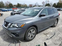 Salvage cars for sale from Copart Madisonville, TN: 2018 Nissan Pathfinder S