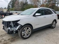 Chevrolet Vehiculos salvage en venta: 2020 Chevrolet Equinox Premier