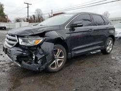 Salvage cars for sale from Copart New Britain, CT: 2017 Ford Edge Titanium