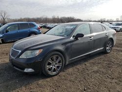 Lexus salvage cars for sale: 2008 Lexus LS 460L