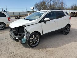 Ford salvage cars for sale: 2018 Ford Ecosport SE