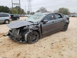 Salvage cars for sale at China Grove, NC auction: 2018 Ford Fusion SE Hybrid