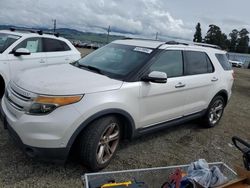 Salvage cars for sale from Copart Vallejo, CA: 2012 Ford Explorer Limited