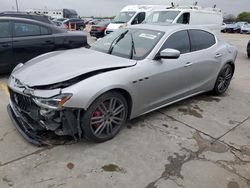 Buy Salvage Cars For Sale now at auction: 2018 Maserati Ghibli S