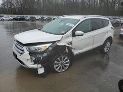 Vehiculos salvage en venta de Copart Glassboro, NJ: 2017 Ford Escape Titanium