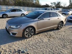 Salvage cars for sale at Hampton, VA auction: 2018 Lincoln MKZ Hybrid Reserve