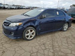 Salvage cars for sale from Copart Woodhaven, MI: 2012 Toyota Corolla Base