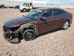 Salvage cars for sale at Phoenix, AZ auction: 2018 KIA Optima EX