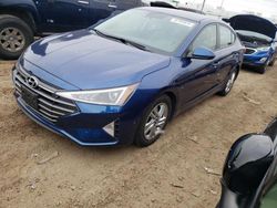 Salvage cars for sale at Elgin, IL auction: 2020 Hyundai Elantra SEL