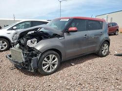 Carros salvage a la venta en subasta: 2015 KIA Soul +