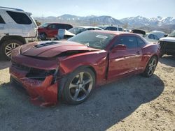 Salvage cars for sale at Magna, UT auction: 2014 Chevrolet Camaro 2SS