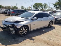 Salvage cars for sale at Riverview, FL auction: 2020 Chevrolet Malibu RS