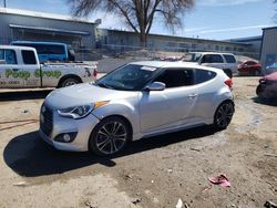 Salvage cars for sale from Copart Albuquerque, NM: 2016 Hyundai Veloster Turbo