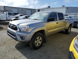 Salvage cars for sale from Copart Vallejo, CA: 2015 Toyota Tacoma Double Cab Long BED