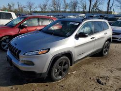 Jeep Cherokee Sport salvage cars for sale: 2016 Jeep Cherokee Sport