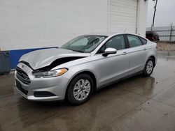 Salvage cars for sale from Copart Farr West, UT: 2014 Ford Fusion S