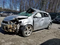 Salvage cars for sale at Candia, NH auction: 2015 Chevrolet Sonic LTZ