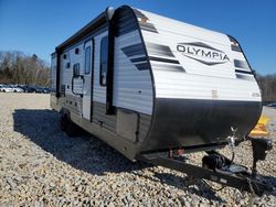 Salvage trucks for sale at Candia, NH auction: 2022 Olym Travel Trailer