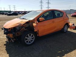 Salvage cars for sale at Elgin, IL auction: 2017 Toyota Prius C