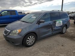 Salvage cars for sale at Indianapolis, IN auction: 2010 Honda Odyssey EXL