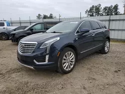Salvage cars for sale at Harleyville, SC auction: 2017 Cadillac XT5 Platinum