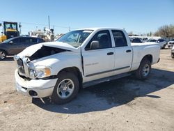 Salvage cars for sale at Oklahoma City, OK auction: 2004 Dodge RAM 1500 ST