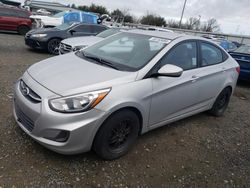 Salvage cars for sale at Sacramento, CA auction: 2015 Hyundai Accent GLS