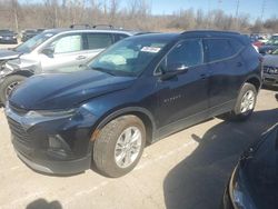 Salvage cars for sale at Cahokia Heights, IL auction: 2021 Chevrolet Blazer 3LT