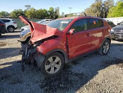 Salvage cars for sale at Riverview, FL auction: 2013 KIA Sportage Base