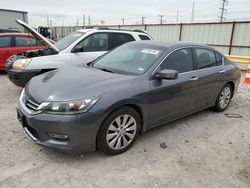 Salvage cars for sale at Haslet, TX auction: 2013 Honda Accord EXL