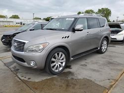 Salvage cars for sale from Copart Sacramento, CA: 2014 Infiniti QX80