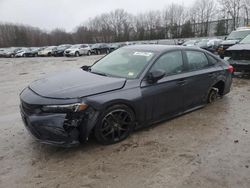 Salvage cars for sale from Copart North Billerica, MA: 2022 Honda Civic Sport