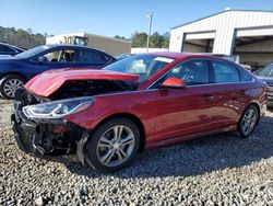 Salvage cars for sale at Ellenwood, GA auction: 2019 Hyundai Sonata Limited