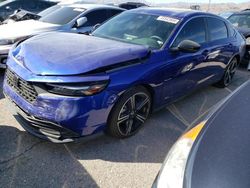 Honda salvage cars for sale: 2023 Honda Accord Hybrid Sport