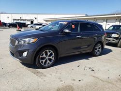 Salvage cars for sale at Louisville, KY auction: 2017 KIA Sorento SX